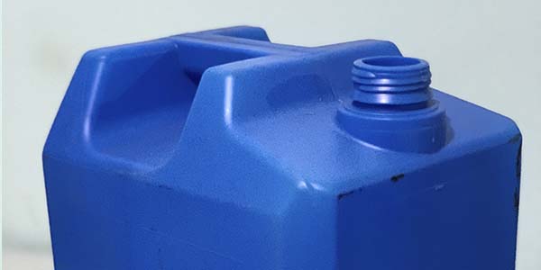 Bidón plástico azul de 25 litros